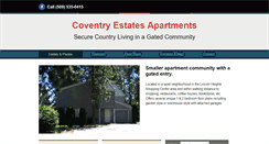 Desktop Screenshot of coventryestatesspokane.com